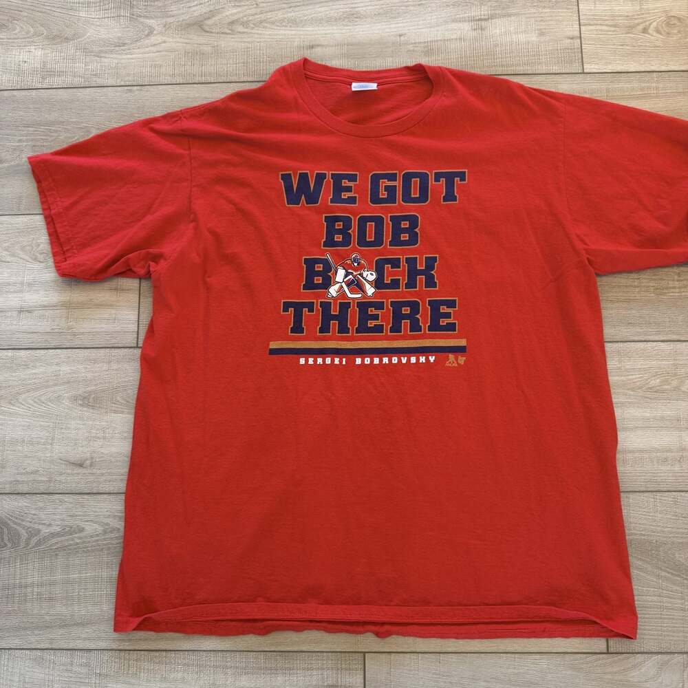 Sergei Bobrovsky We Got Bob Back There Tee XL